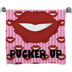 Lips (Pucker Up) Bath Towel