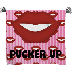 Lips (Pucker Up) Bath Towel