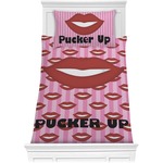 Lips (Pucker Up) Comforter Set - Twin XL