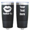 Lips (Pucker Up) Black Polar Camel Tumbler - 20oz - Double Sided  - Approval