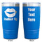 Lips (Pucker Up) Blue Polar Camel Tumbler - 20oz - Double Sided - Approval