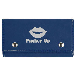 Lips (Pucker Up) Cards & Dice Set - Navy Blue