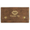 Lips (Pucker Up) Cards & Dice Set - Rustic Brown - Front