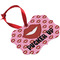 Lips (Pucker Up)  Christmas Ornament