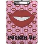 Lips (Pucker Up) Clipboard