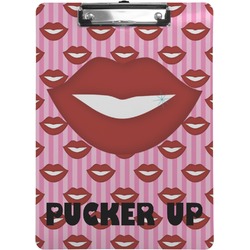 Lips (Pucker Up) Clipboard (Letter Size)