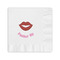 Lips (Pucker Up) Coined Cocktail Napkins