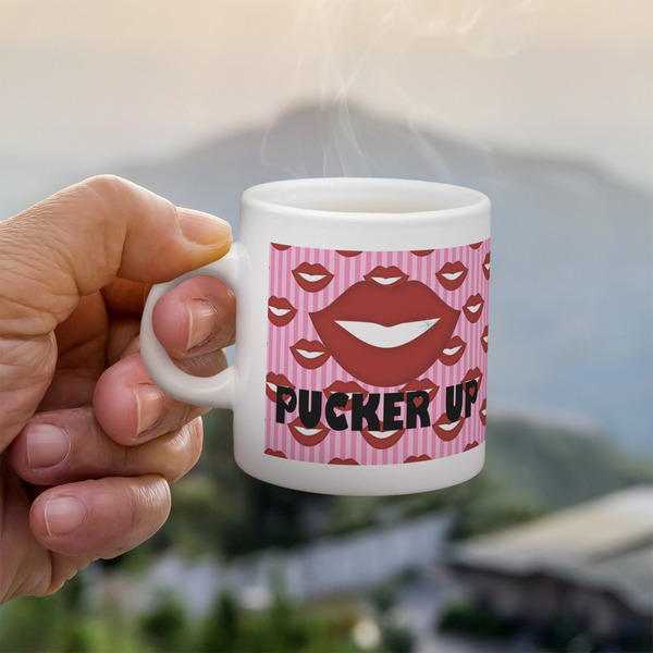 Custom Lips (Pucker Up) Single Shot Espresso Cup - Single