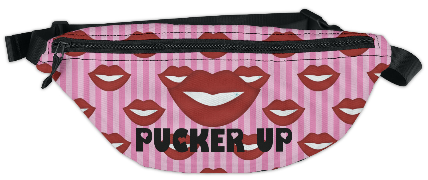 Custom Lips (Pucker Up) Fanny Pack - Classic Style