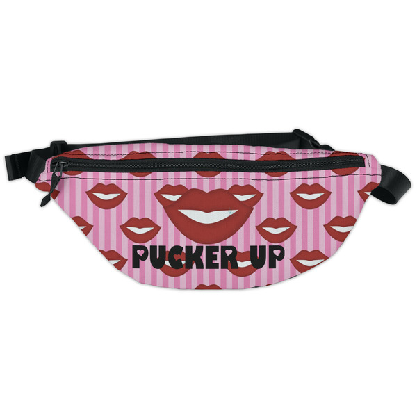 Custom Lips (Pucker Up) Fanny Pack - Classic Style