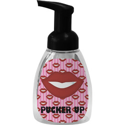Lips (Pucker Up) Foam Soap Bottle - Black