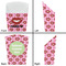 Lips (Pucker Up) French Fry Favor Box - Front & Back View