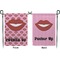Lips (Pucker Up) Garden Flag - Double Sided Front and Back
