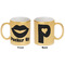 Lips (Pucker Up) Gold Mug - Apvl