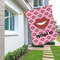 Lips (Pucker Up) House Flags - Single Sided - LIFESTYLE