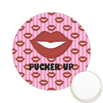 Lips (Pucker Up) Printed Cookie Topper - 2.15"