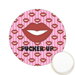 Lips (Pucker Up) Printed Cookie Topper - 2.15"