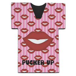 Lips (Pucker Up) Jersey Bottle Cooler