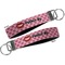 Lips (Pucker Up) Key-chain - Metal and Nylon - Front and Back