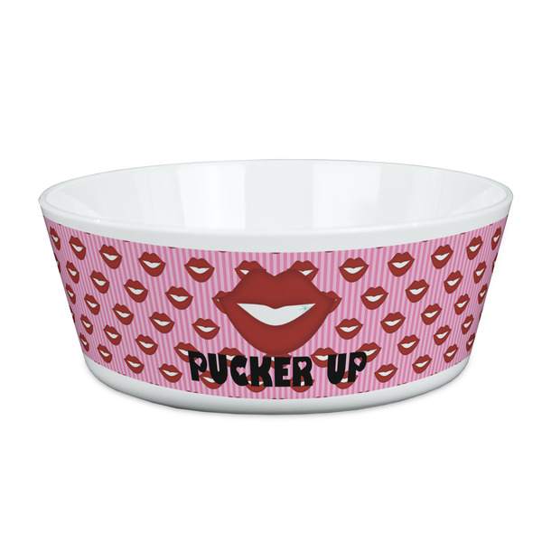 Custom Lips (Pucker Up) Kid's Bowl