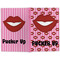 Lips (Pucker Up) Large Hard Cover Journal - Apvl