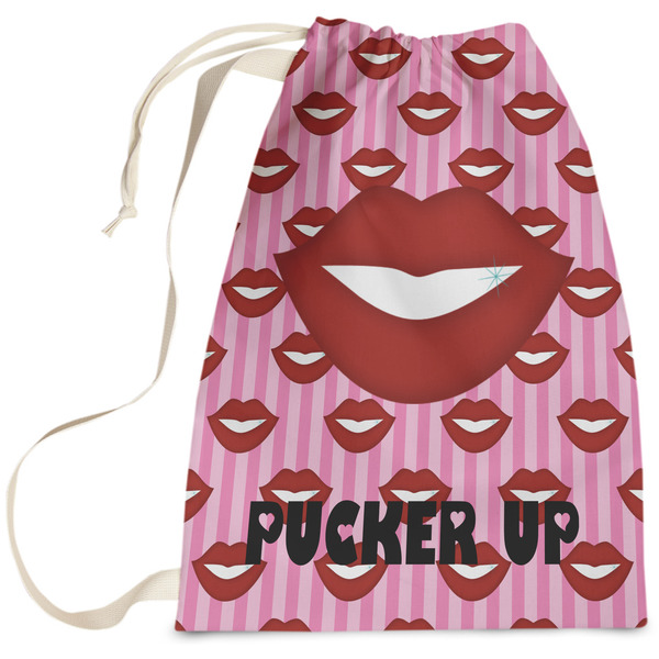 Custom Lips (Pucker Up) Laundry Bag