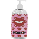 Lips (Pucker Up) Plastic Soap / Lotion Dispenser (16 oz - Large - White)