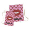 Lips (Pucker Up) Laundry Bag - Both Bags