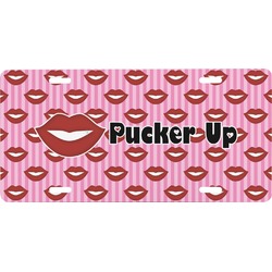 Lips (Pucker Up) Front License Plate