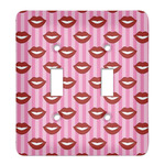 Lips (Pucker Up) Light Switch Cover (2 Toggle Plate)