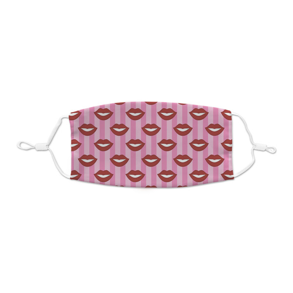 Custom Lips (Pucker Up) Kid's Cloth Face Mask - XSmall