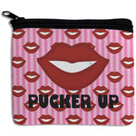 Lips (Pucker Up) Rectangular Coin Purse