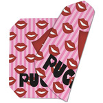 Lips (Pucker Up) Dining Table Mat - Octagon (Double-Sided)