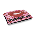 Lips (Pucker Up) Outdoor Dog Bed - Medium