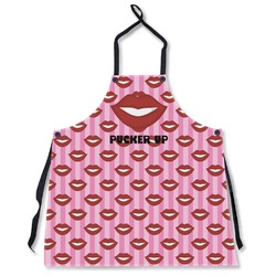Lips (Pucker Up) Apron Without Pockets
