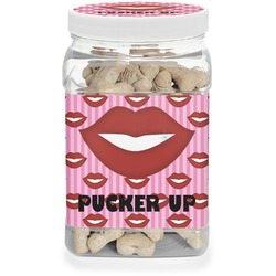 Lips (Pucker Up) Dog Treat Jar