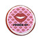 Lips (Pucker Up) Printed Icing Circle - Small - On Cookie