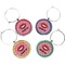 Lips (Pucker Up) Wine Charms (Set of 4)