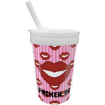 Lips (Pucker Up) Sippy Cup with Straw