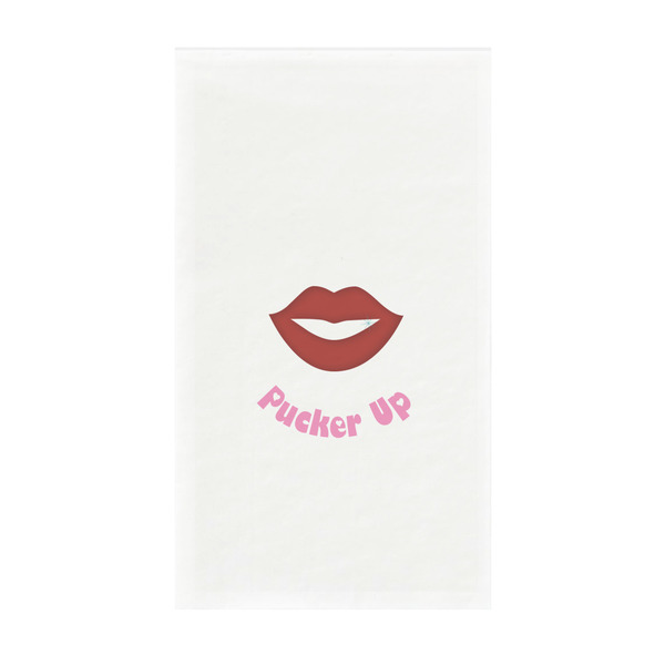 Custom Lips (Pucker Up) Guest Paper Towels - Full Color - Standard