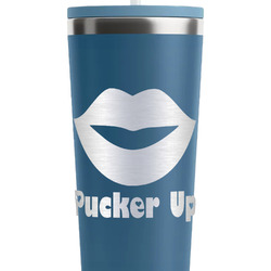 Lips (Pucker Up) RTIC Everyday Tumbler with Straw - 28oz