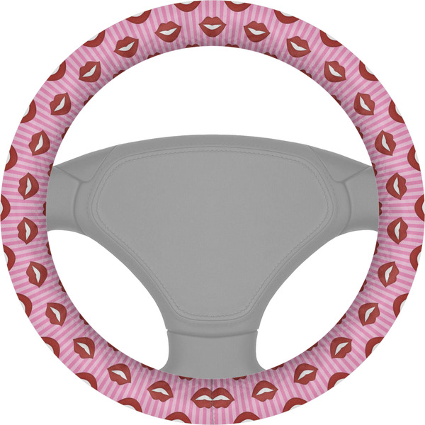 Custom Lips (Pucker Up) Steering Wheel Cover