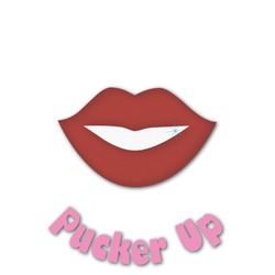 Lips (Pucker Up) Graphic Decal - Medium
