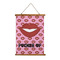 Lips (Pucker Up) Wall Hanging Tapestry - Portrait - MAIN