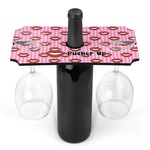 Lips (Pucker Up) Wine Bottle & Glass Holder