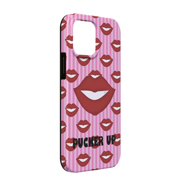 Custom Lips (Pucker Up) iPhone Case - Rubber Lined - iPhone 13