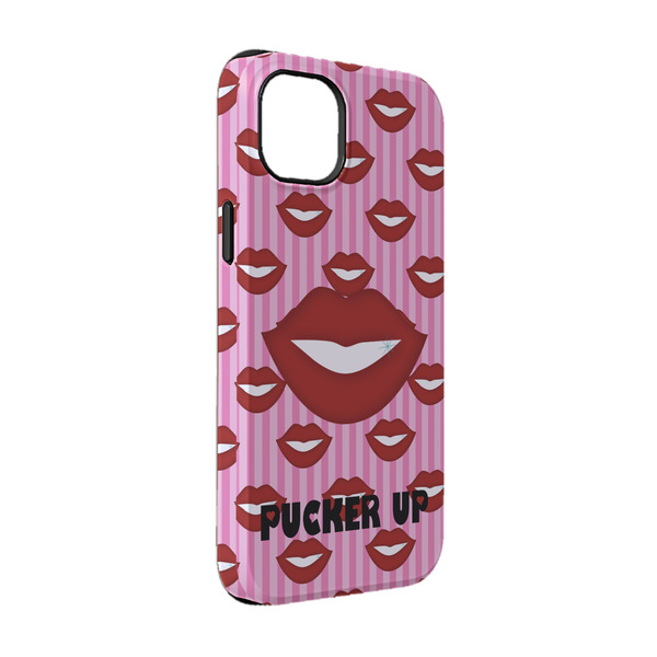 Custom Lips (Pucker Up) iPhone Case - Rubber Lined - iPhone 14 Pro