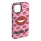 Lips (Pucker Up) iPhone 15 Plus Tough Case - Angle