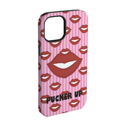 Lips (Pucker Up) iPhone Case - Rubber Lined - iPhone 15