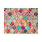 Glitter Moroccan Watercolor Area Rug